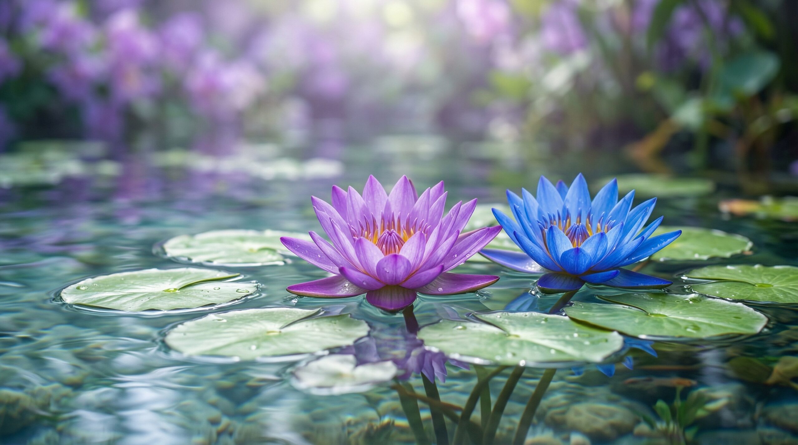 Flor de lótus em destaque - artigo sobre Florais de Bach ou Florais da Integração